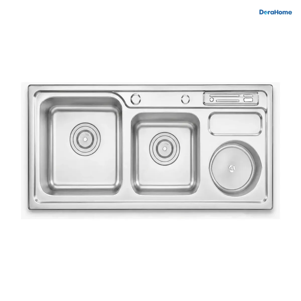 Chậu rửa chén 2 hố Inox EUROLIFE EL-C9245